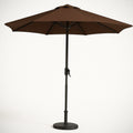 Parasol de Jardin en Aluminium et Polyester Brun ?300 cm 