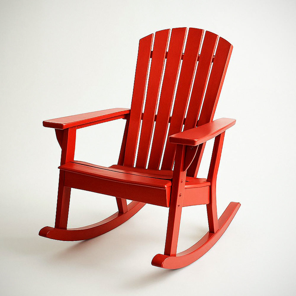 Chaise Ber?ante Ext¡§|rieure Bois Rouge, Dimensions 90cm x 70cm x 100cm 